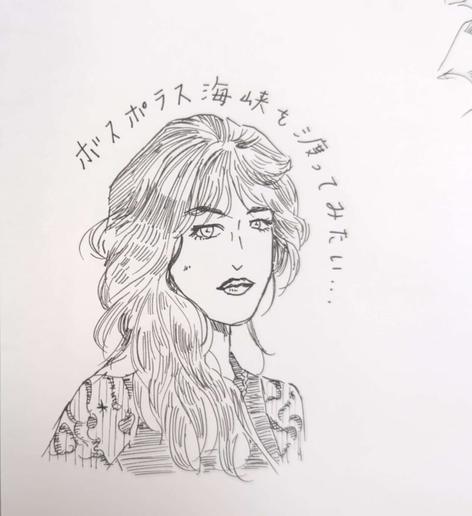 女性のイラスト