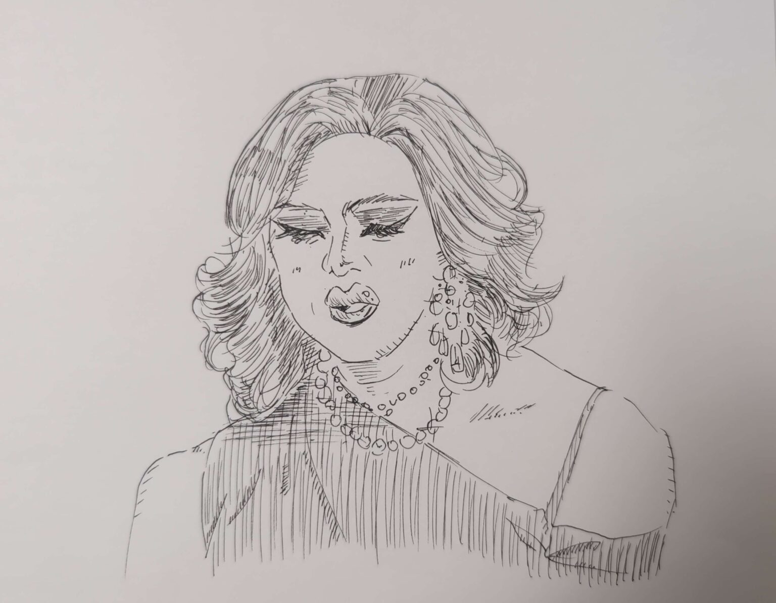 女性のイラスト