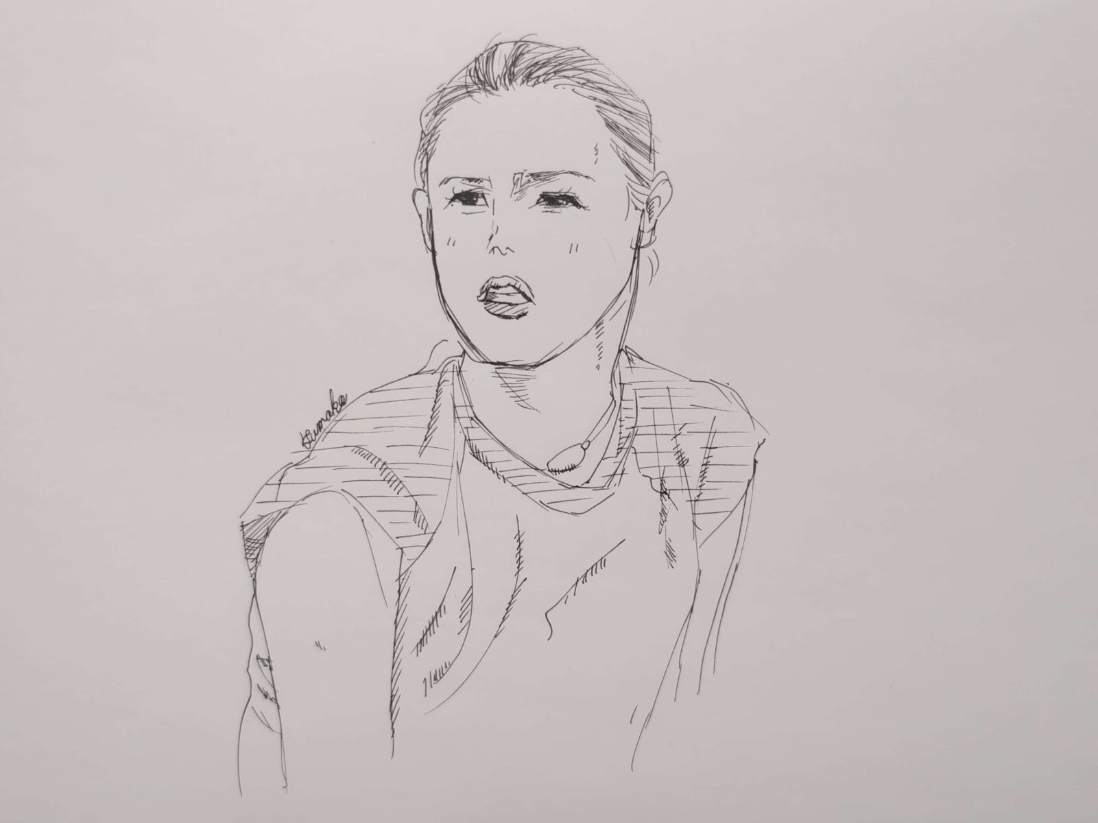 女性のイラスト