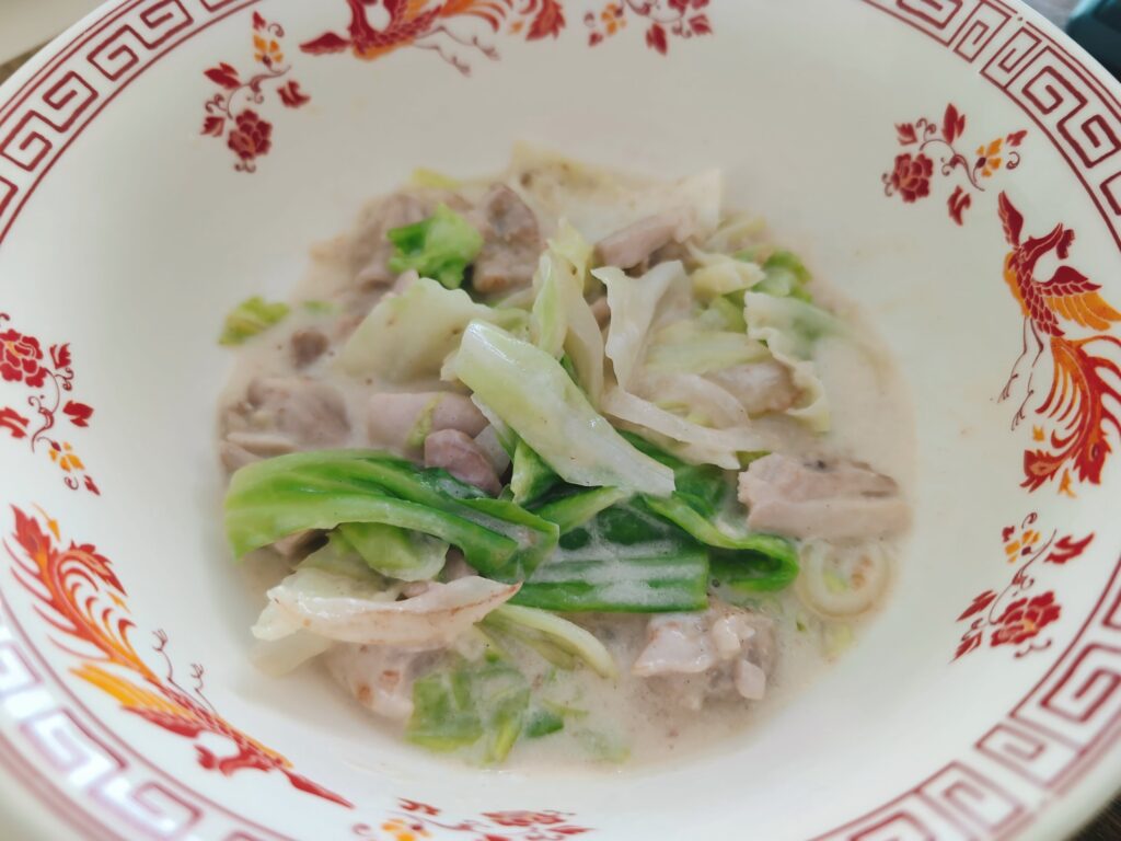 白菜のクリーム煮